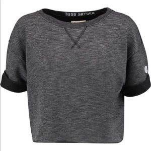 Todd Snyder X Champion Crop Top Large